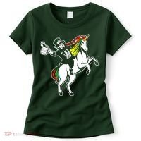 Leprechaun Unicorn St. Patrick's Day Women's T-Shirt thumb 0