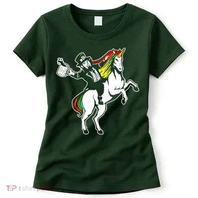 Leprechaun Unicorn St. Patrick's Day Women's T-Shirt