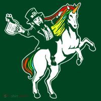 Leprechaun Unicorn St. Patrick's Day Women's T-Shirt thumb 6