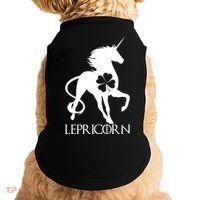Lepricorn Leprechaun Unicorn St. Patrick's Day Doggie Tank thumb 0