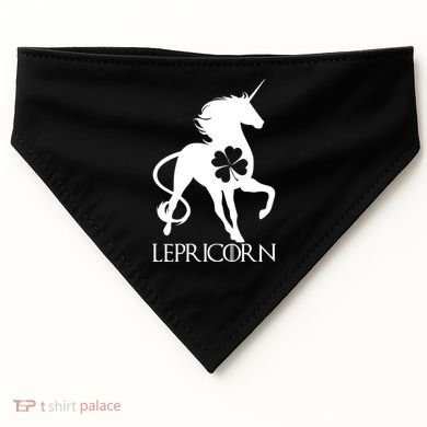 Lepricorn Leprechaun Unicorn St. Patrick's Day USA-Made Doggie Bandana