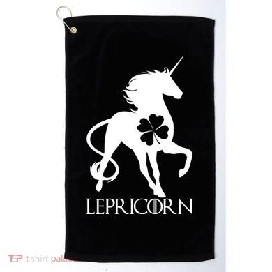 Lepricorn Leprechaun Unicorn St. Patrick's Day Golf Towel