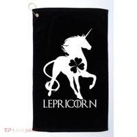 Lepricorn Leprechaun Unicorn St. Patrick's Day Golf Towel thumb 0