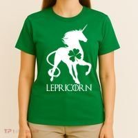 Lepricorn Leprechaun Unicorn St. Patrick's Day T-Shirt thumb 4