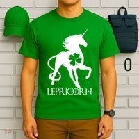Lepricorn Leprechaun Unicorn St. Patrick's Day T-Shirt thumb 6