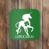 Lepricorn Leprechaun Unicorn St. Patrick's Day Coaster thumb 0