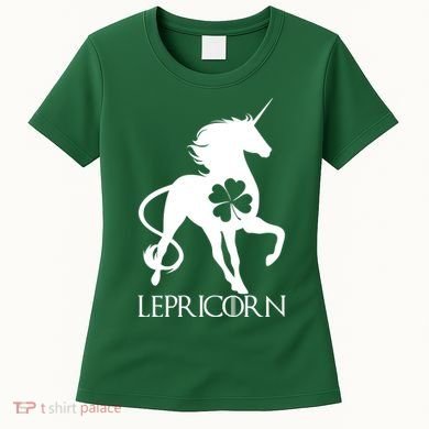 Lepricorn Leprechaun Unicorn St. Patrick's Day Women's T-Shirt
