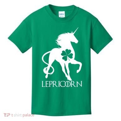 Lepricorn Leprechaun Unicorn St. Patrick's Day Kids T-Shirt