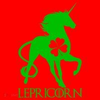 Lepricorn Leprechaun Unicorn St. Patrick's Day Santa Hat thumb 1
