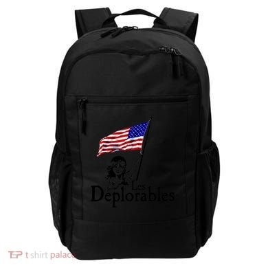 Les Deplorables USA Flag Parody Vote Trump 2016 Backpack