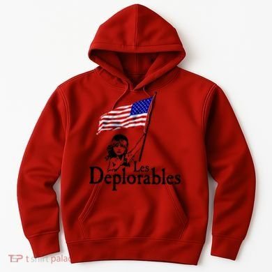 Les Deplorables USA Flag Parody Vote Trump 2016 Hoodie