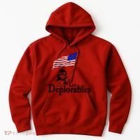 Les Deplorables USA Flag Parody Vote Trump 2016 Hoodie thumb 0