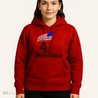 Les Deplorables USA Flag Parody Vote Trump 2016 Hoodie thumb 5