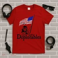 Les Deplorables USA Flag Parody Vote Trump 2016 T-Shirt thumb 5