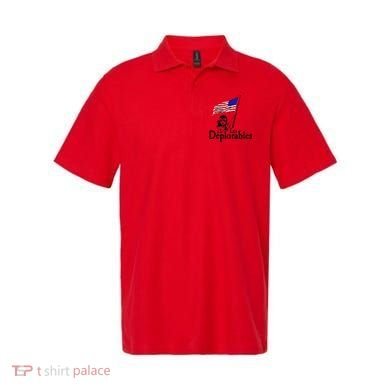 Les Deplorables USA Flag Parody Vote Trump 2016 Polo