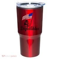 Les Deplorables USA Flag Parody Vote Trump 2016 Tumbler thumb 0