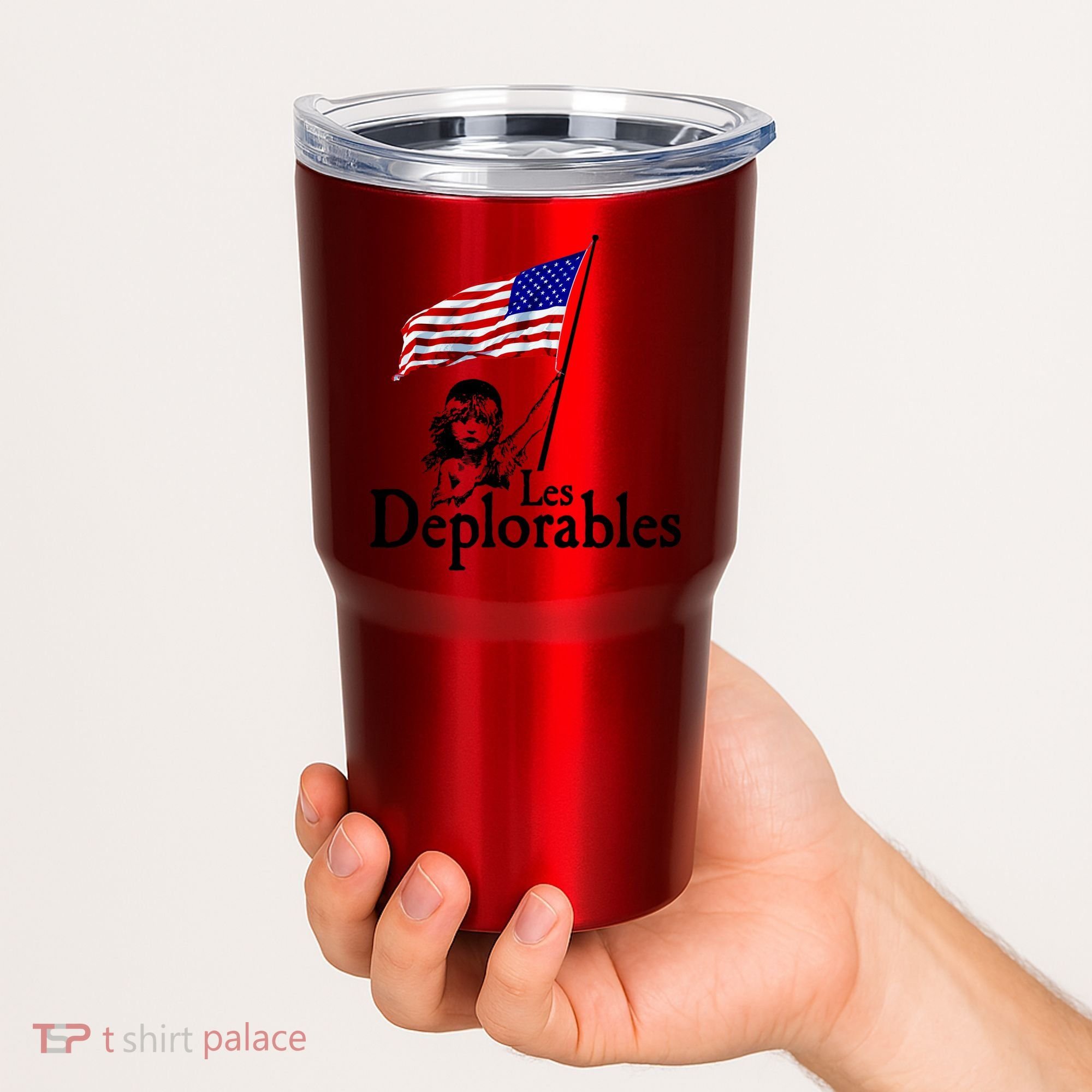 Les Deplorables USA Flag Parody Vote Trump 2016 Tumbler