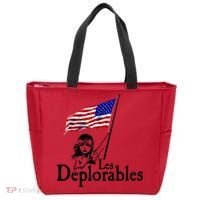 Les Deplorables USA Flag Parody Vote Trump 2016 Tote Bag thumb 0