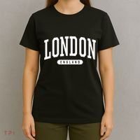 London England Souvenirs & Gifts College Style London England Souvenir Gift T-Shirt thumb 4