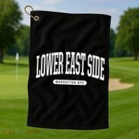 Lower East Side Manhattan Ny Nyc Borough Lower East Side Manhattan New York Golf Towel thumb 1