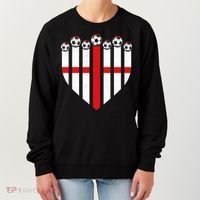 Love England Soccer Flag Fan Women's Sweatshirt thumb 0