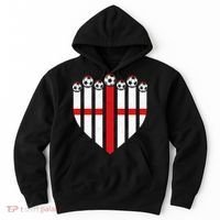 Love England Soccer Flag Fan Hoodie thumb 0