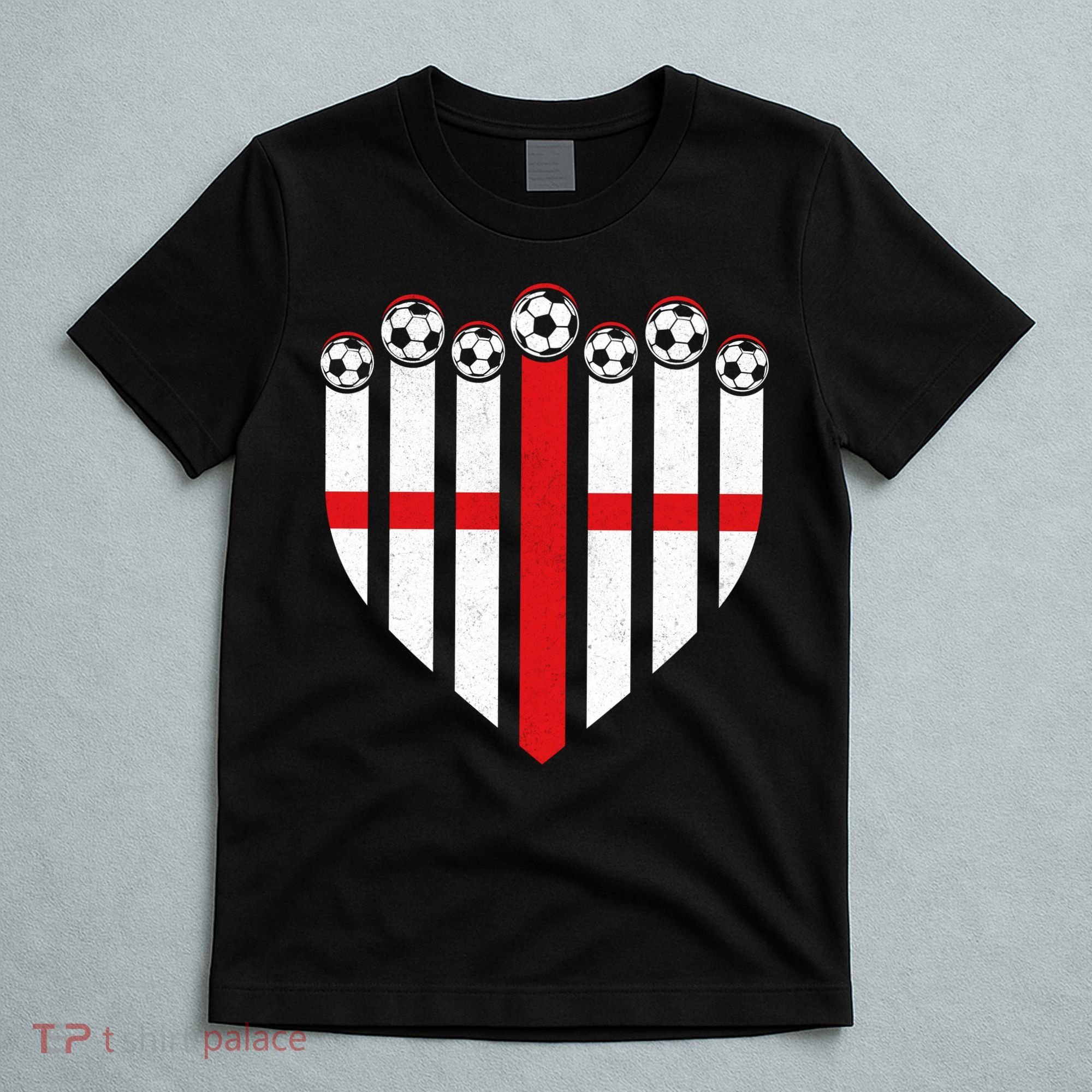 Love England Soccer Flag Fan T-Shirt