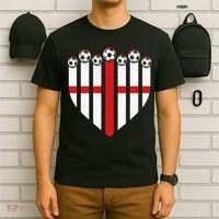 Love England Soccer Flag Fan T-Shirt thumb 6