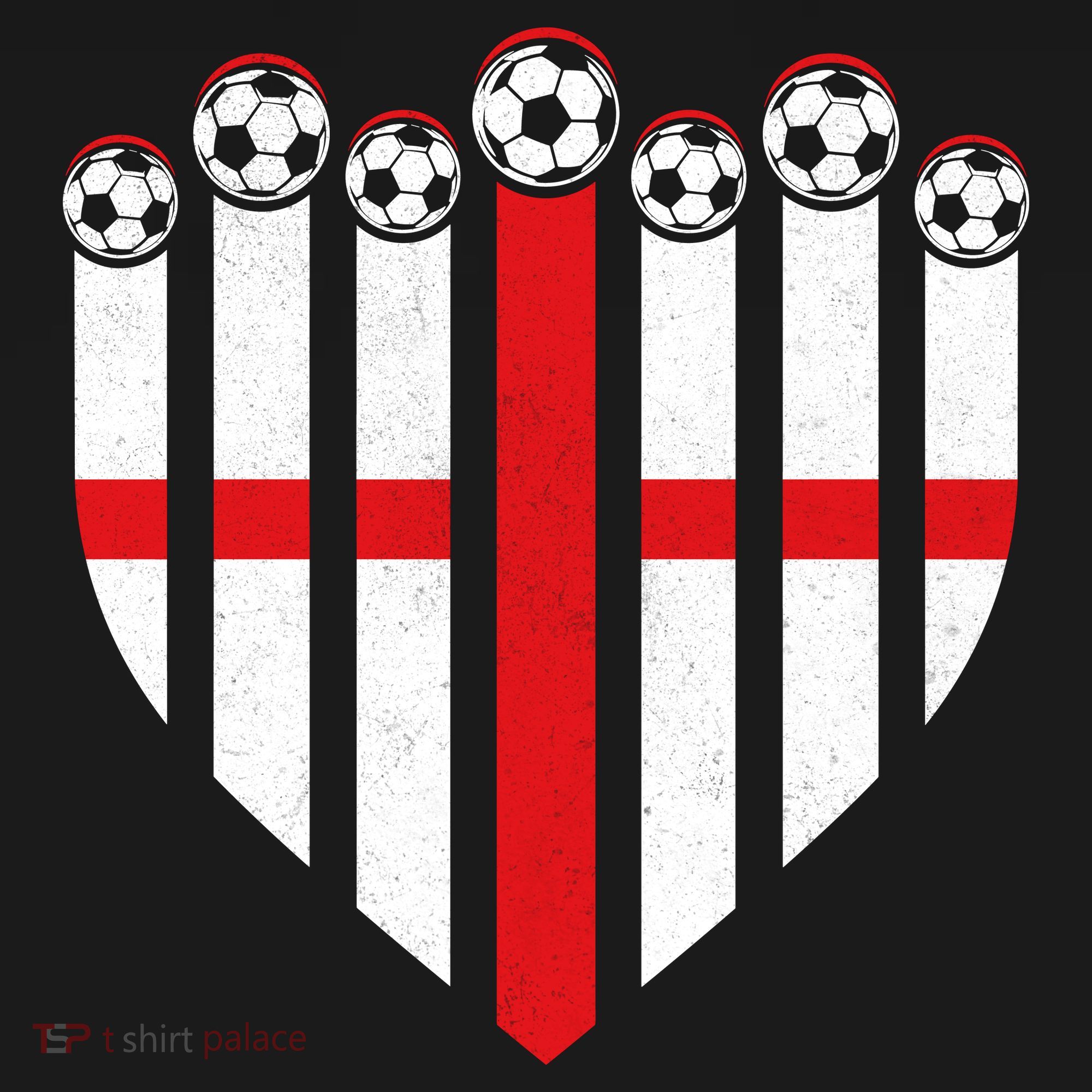 Love England Soccer Flag Fan Mousepad
