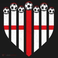 Love England Soccer Flag Fan Baby Bodysuit thumb 2