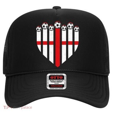Love England Soccer Flag Fan Hat