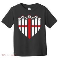 Love England Soccer Flag Fan Toddler T-Shirt thumb 0