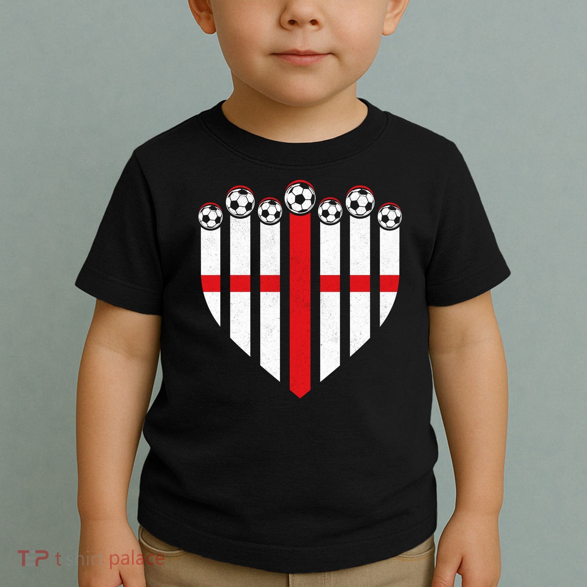 Love England Soccer Flag Fan Toddler T-Shirt