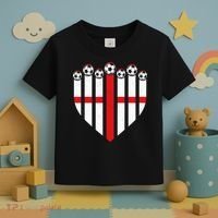 Love England Soccer Flag Fan Toddler T-Shirt thumb 3