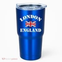 London England Souvenir Tourist Cute Gift Tumbler thumb 0