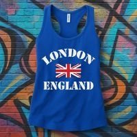 London England Souvenir Tourist Cute Gift Women's Tank Top thumb 3