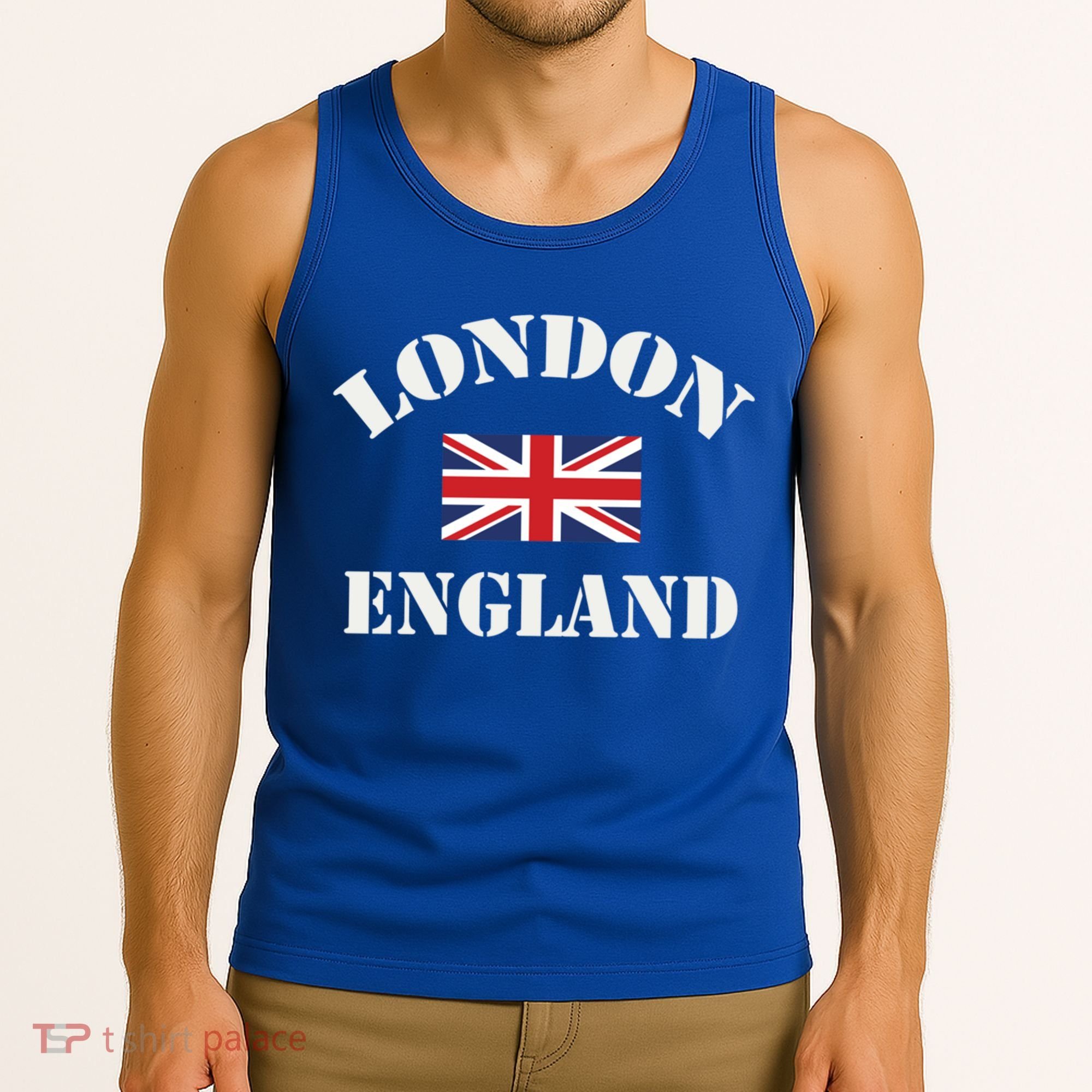 London England Souvenir Tourist Cute Gift Tank Top