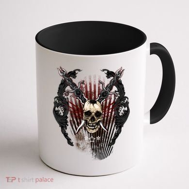 Loyal Enemy Skulls Coffee Mug back