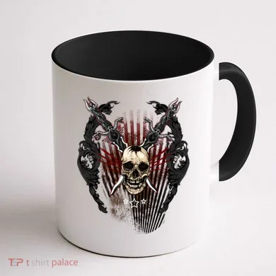 Loyal Enemy Skulls Coffee Mug back