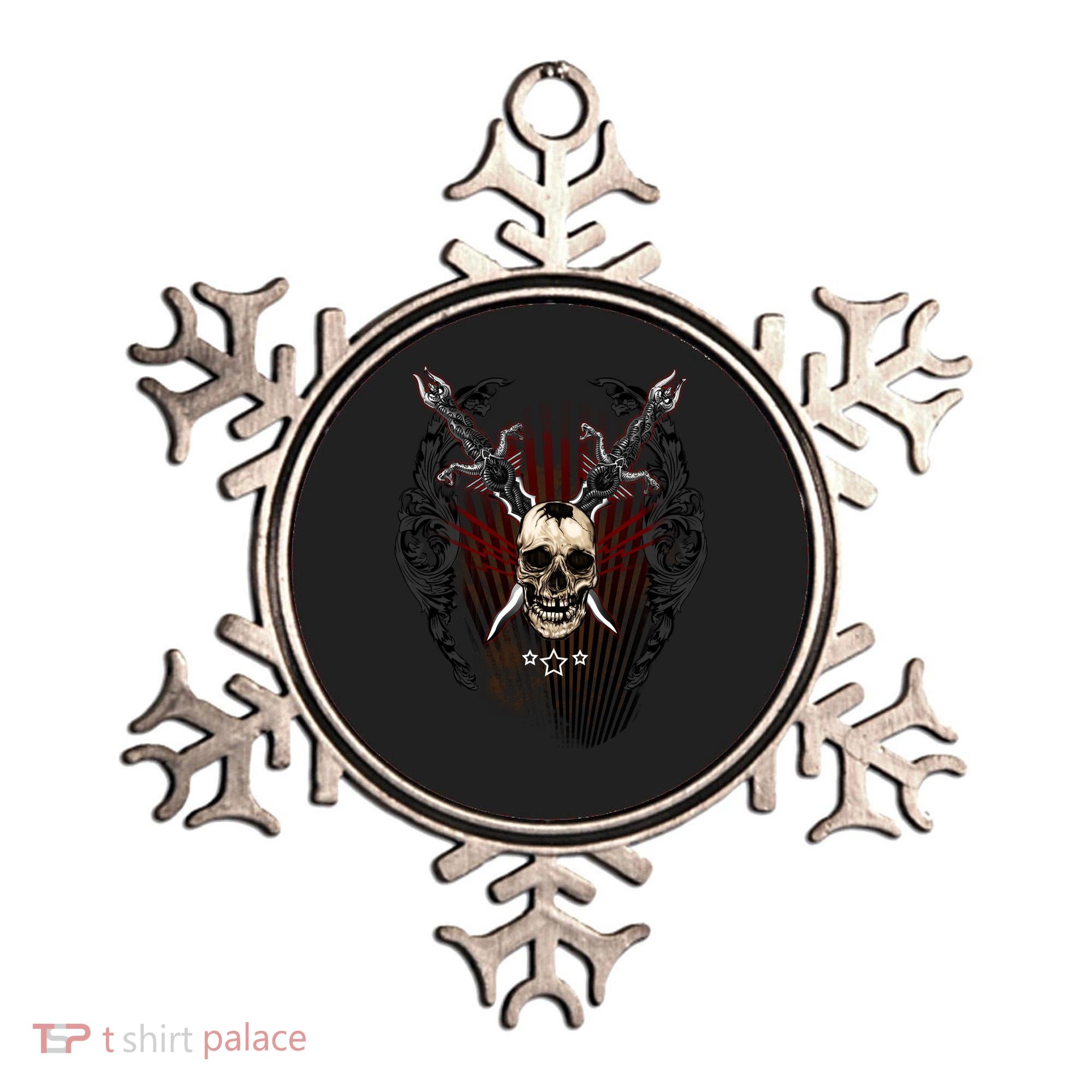Loyal Enemy Skulls Ornament