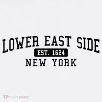 Lower East Side Manhattan New York Apron thumb 3
