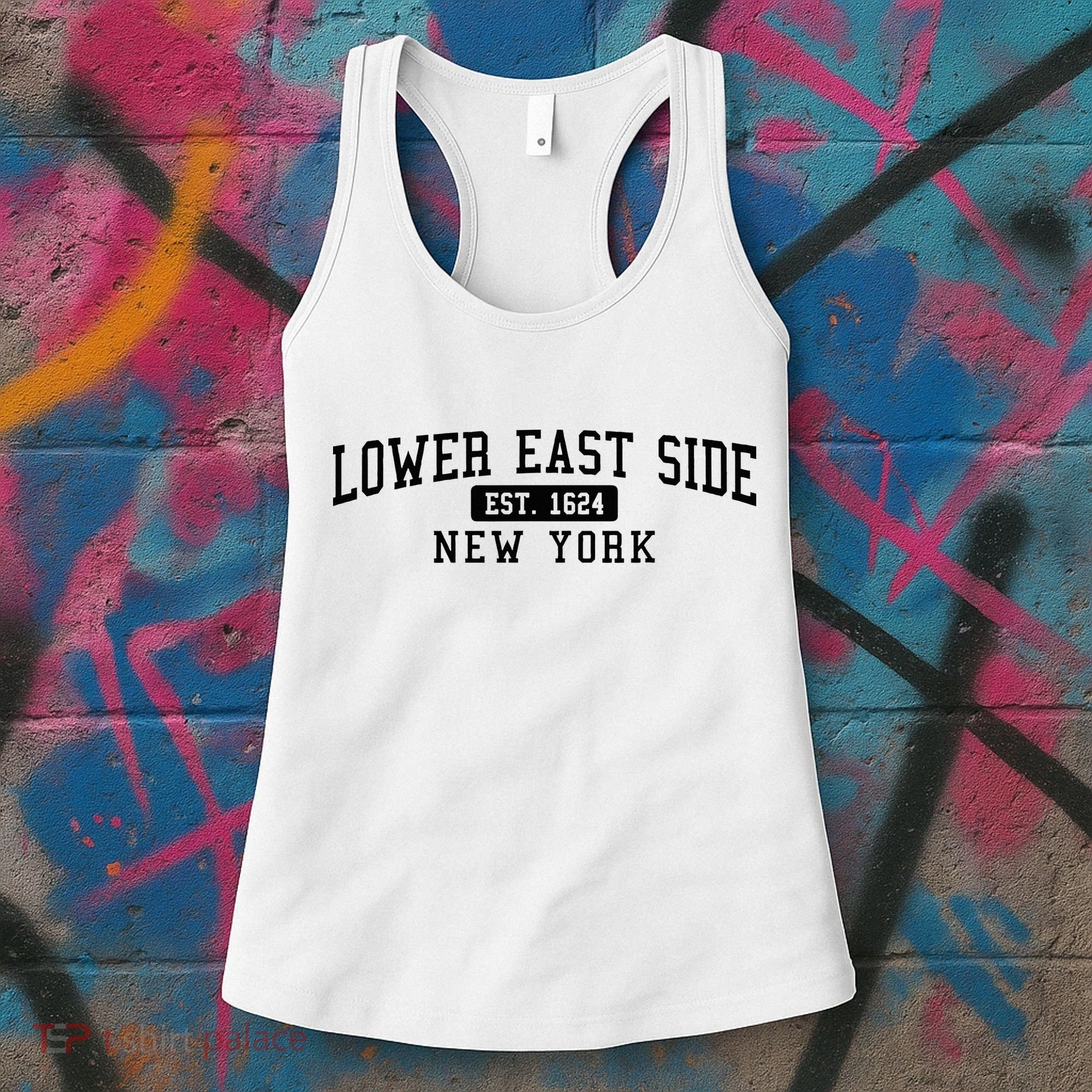Lower East Side Manhattan New York Women's Tank Top