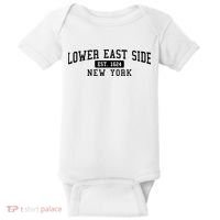 Lower East Side Manhattan New York Baby Bodysuit thumb 0