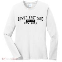 Lower East Side Manhattan New York Women's Long Sleeve Shirt thumb 0