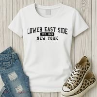 Lower East Side Manhattan New York Women's T-Shirt thumb 3
