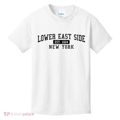 Lower East Side Manhattan New York Kids T-Shirt