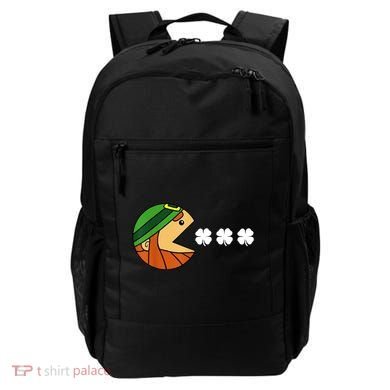 Leprechaun Eating Shamrock Backpack