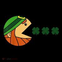 Leprechaun Eating Shamrock Coffee Mug thumb 5