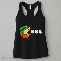 Leprechaun Eating Shamrock Women's Tank Top thumb 3