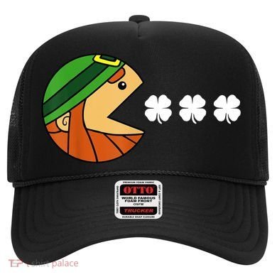 Leprechaun Eating Shamrock Hat